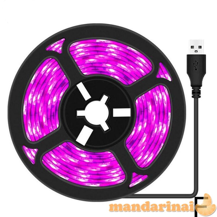 Pilno spektro drėgmei atspari 5m juosta su USB jungtimi 