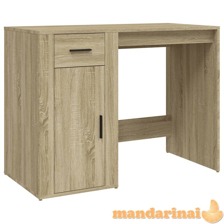 Rašomasis stalas, ąžuolo, 100x49x75cm, apdirbta mediena