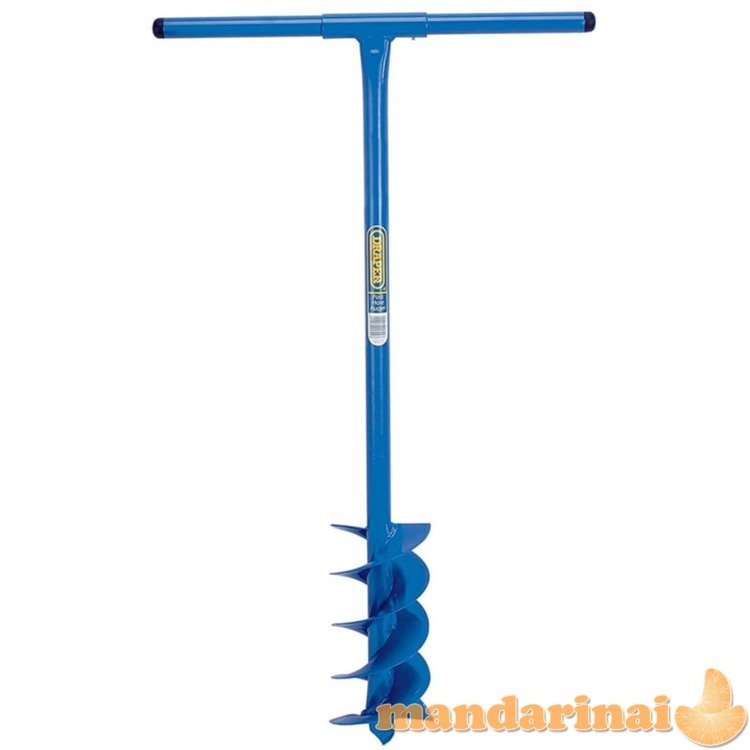Draper tools sraigtinis gręžtuvas stulpų skylėms, mėlynas, 1070x155mm