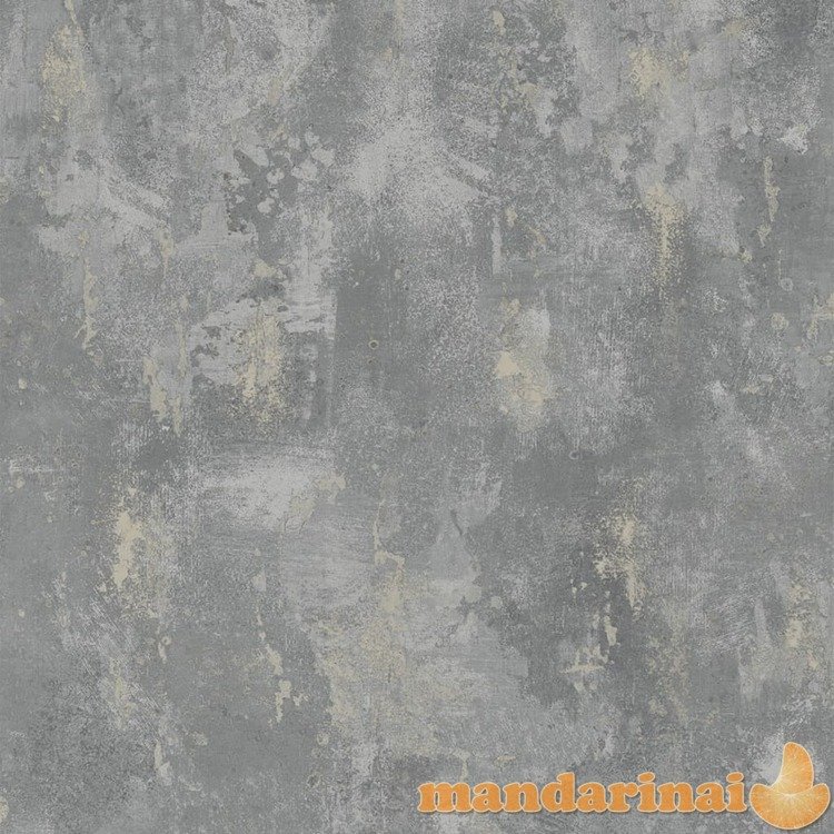 Dutch wallcoverings tapetai, betono pilkos spalvos, tp1008