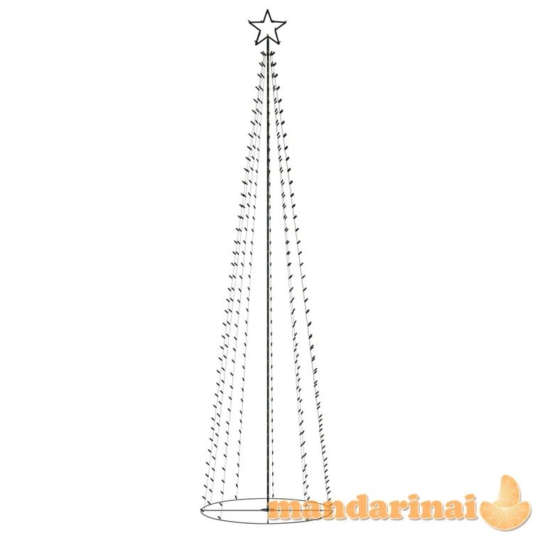 Kalėdų eglutė, 100x360cm, kūgio formos, 400 led lempučių