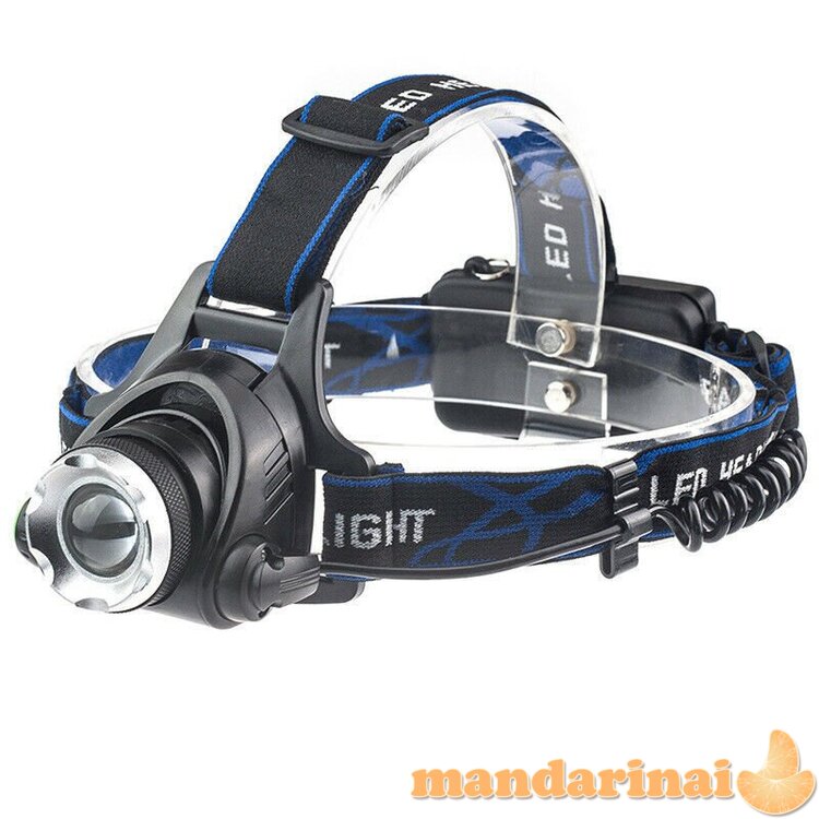 Fokusuojamas UV spindulių galvos prožektorius