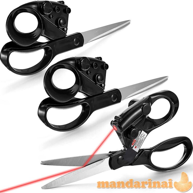 Kokybiškos žirklės su lazeriu! Tiesiau nebūna!