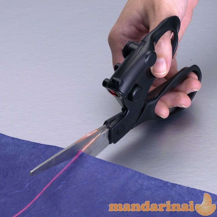 Kokybiškos žirklės su lazeriu! Tiesiau nebūna!