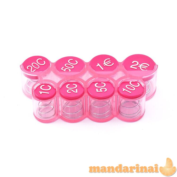 Euro monetų dėtuvės - piniginės