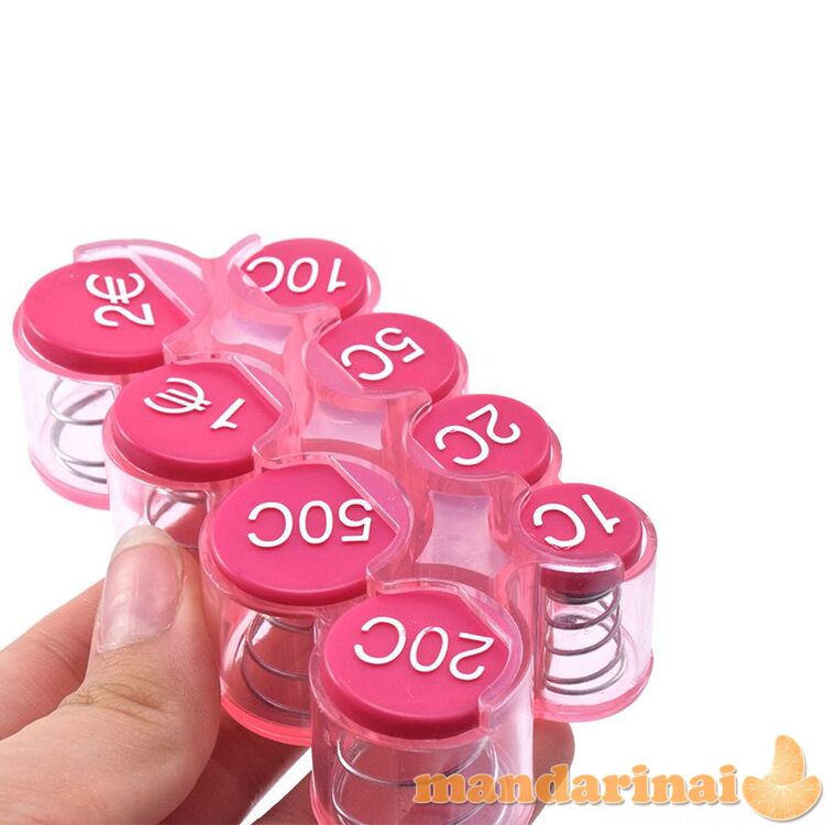 Euro monetų dėtuvės - piniginės