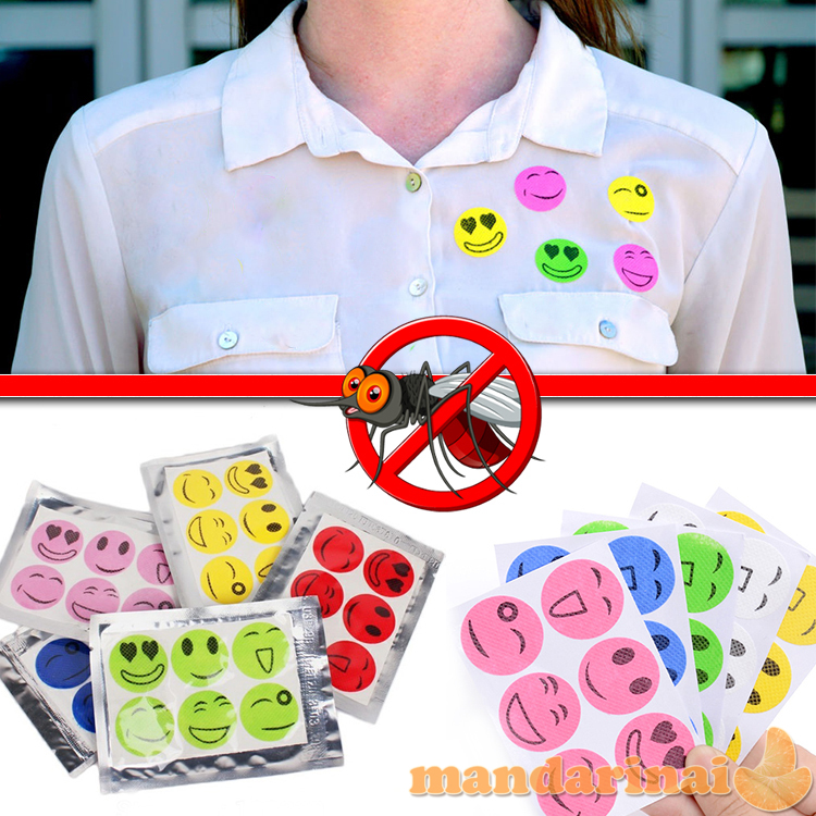 Lipdukai nuo uodų 6 vnt.