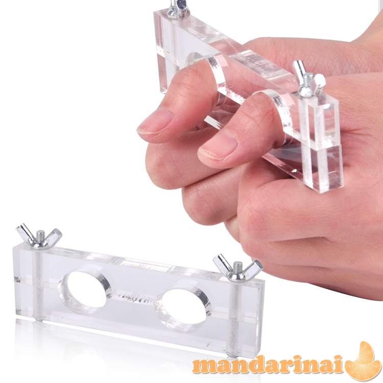 Užraktas fokusui su išsilaisvinančiais pirštais atlikti