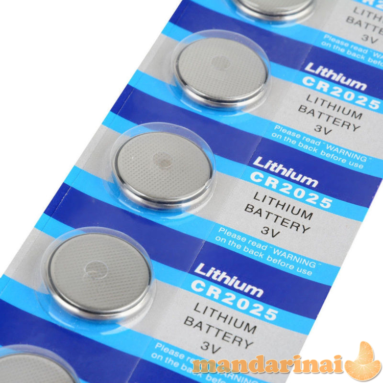 Ličio baterija CR2025