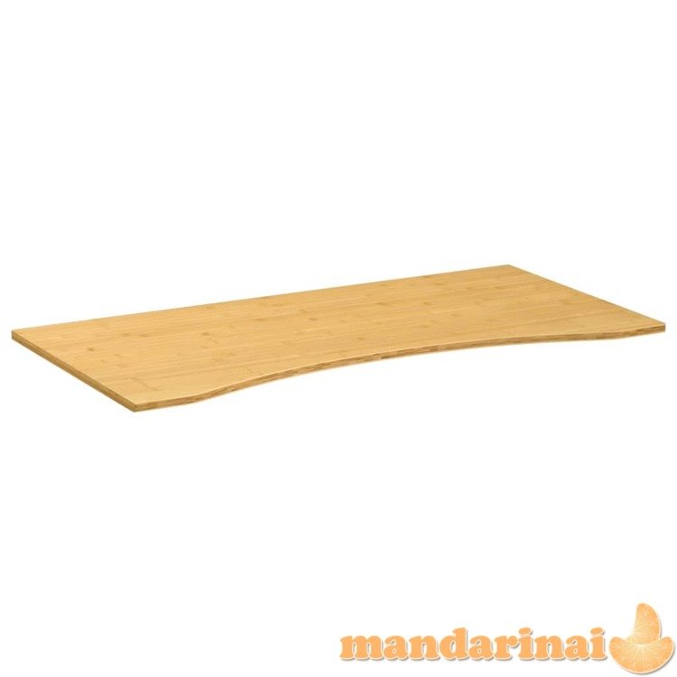 Rašomojo stalo stalviršis, 110x55x1,5cm, bambukas