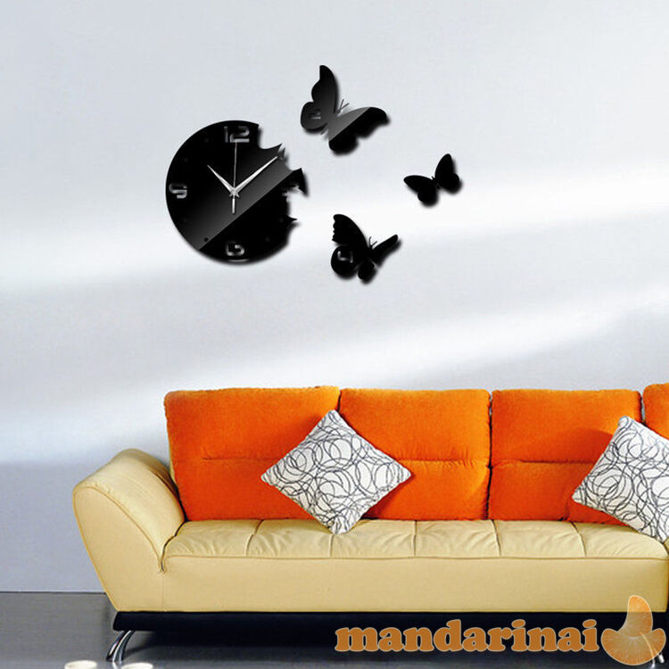 3D sieninis laikrodis „Drugelis“