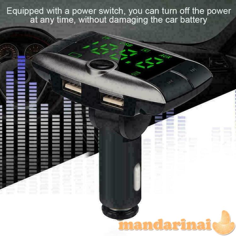 FM moduliatorius su laisvų rankų įranga