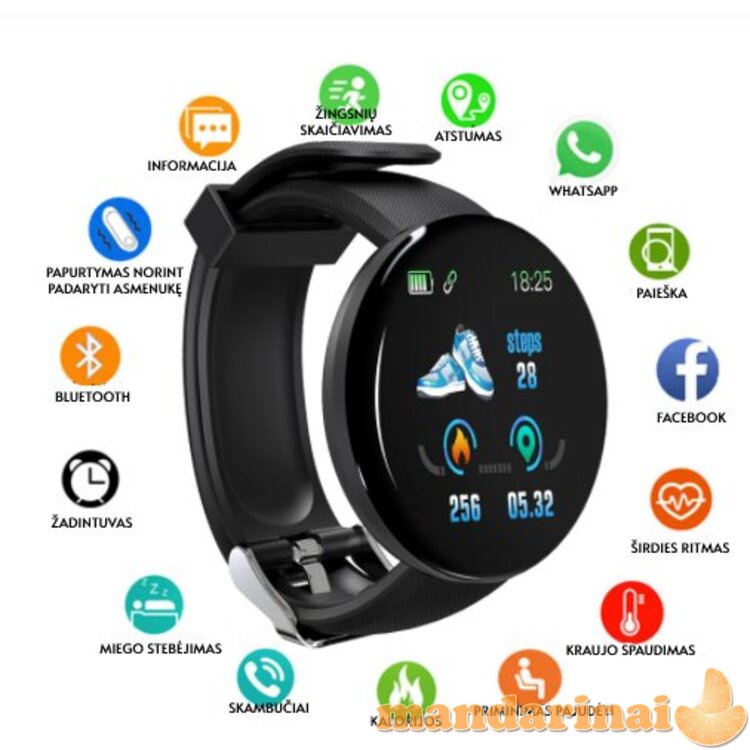 Laikrodis - išmanioji apyrankė