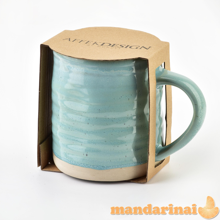 LOTTA TURQUISE puodelis 470ml 9x13xh10cm BOHO 1