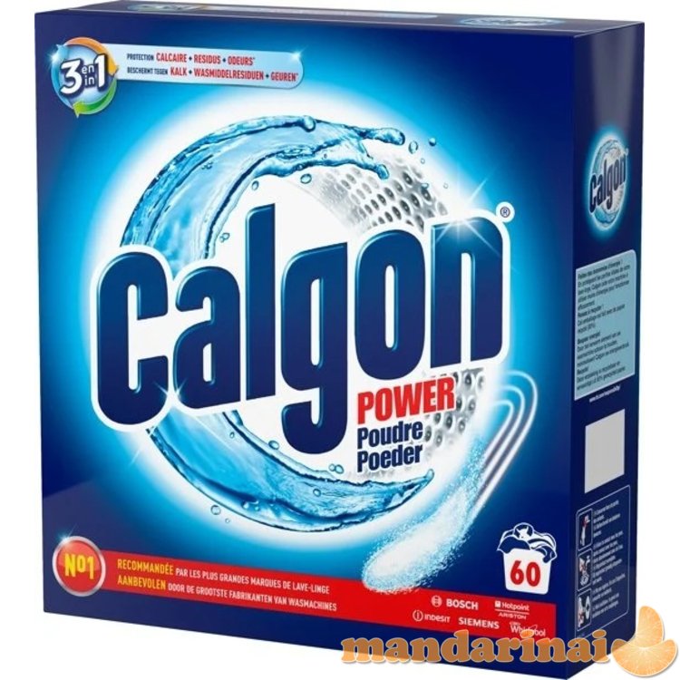 CALGON 3in1 skalbimo mašinos milteliai 1,5 kg 60p