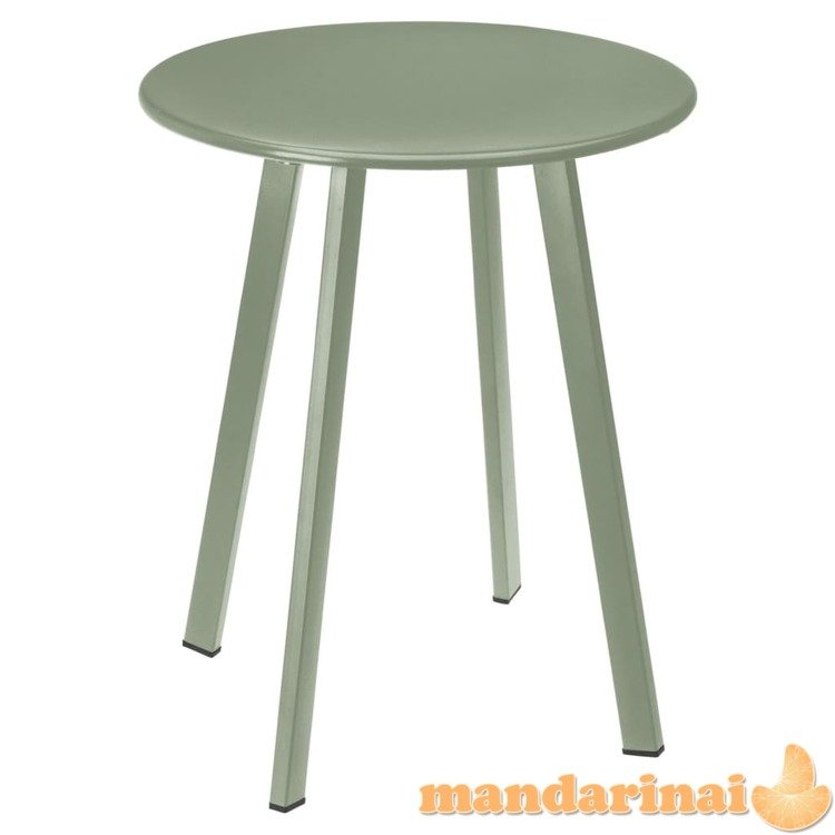 Progarden Šoninis lauko staliukas, matinės žalios spalvos, 40x49cm
