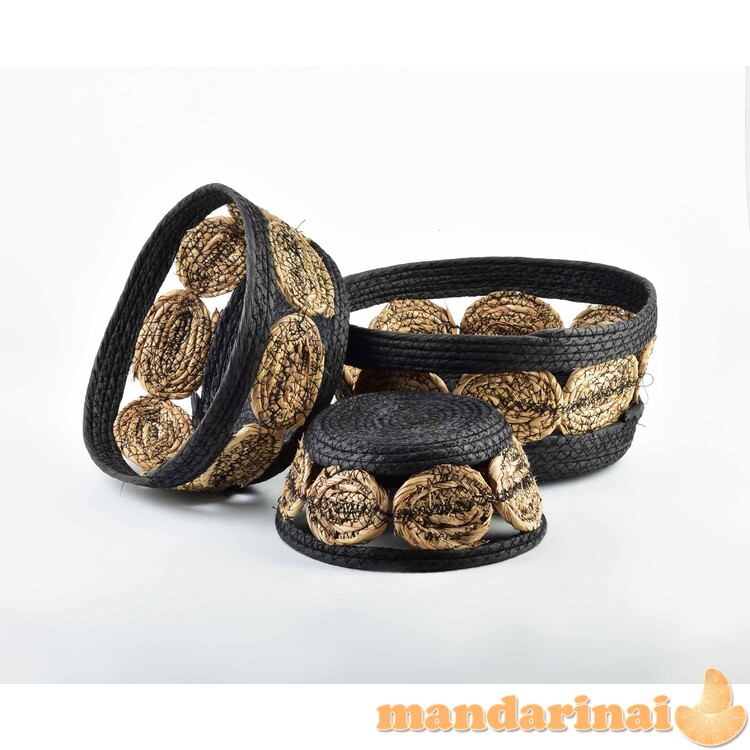 Balio rinkinys 3 krepšiai 30xh: 15cm/27xh: 13cm/21xh: 9cm 1