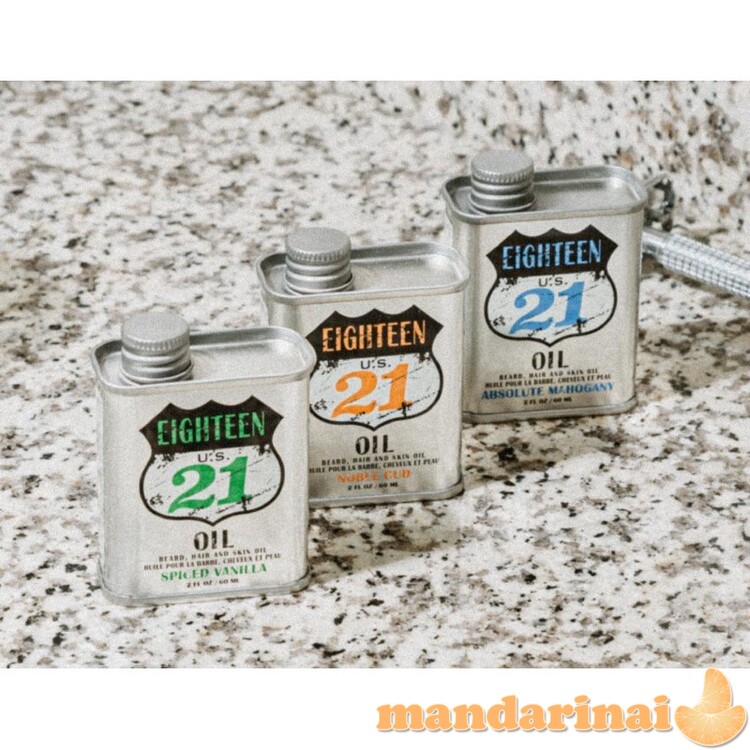 Aliejus barzdai, plaukams ir odai Spiced Vanilla, 60 ml 