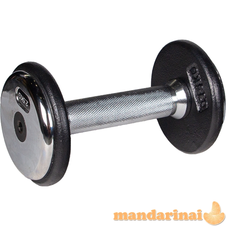 Metalinis hantelis inSPORTline PROfist 2,5kg
