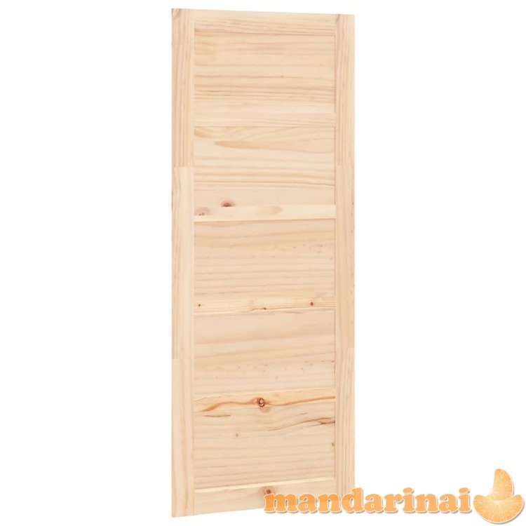Tvarto durys, 80x1,8x204,5cm, pušies medienos masyvas