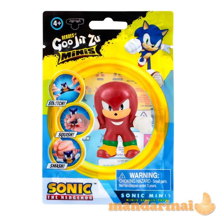 HEROES OF GOO JIT ZU Mini ežiukas Sonic