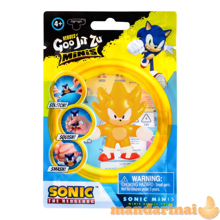 HEROES OF GOO JIT ZU Mini ežiukas Sonic