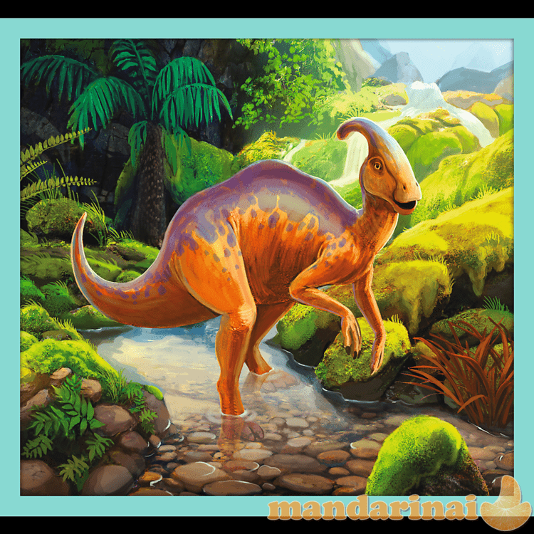 TREFL 10 dėlionių rinkinys „Dinozaurai“