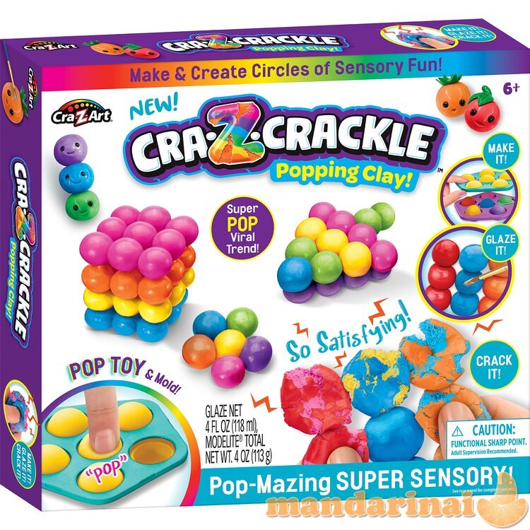CRA-Z-ART Cra-Z-Crackle Sensorinis rinkinys „Pop-Mazing 