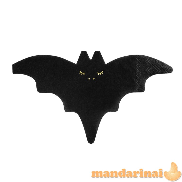 Napkins - Bat, 16x9cm (1 pkt / 20 pc.)