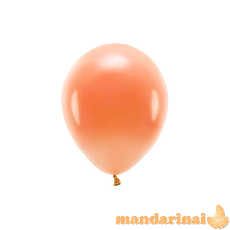 Eco Balloons 26cm pastel, orange (1 pkt / 100 pc.)