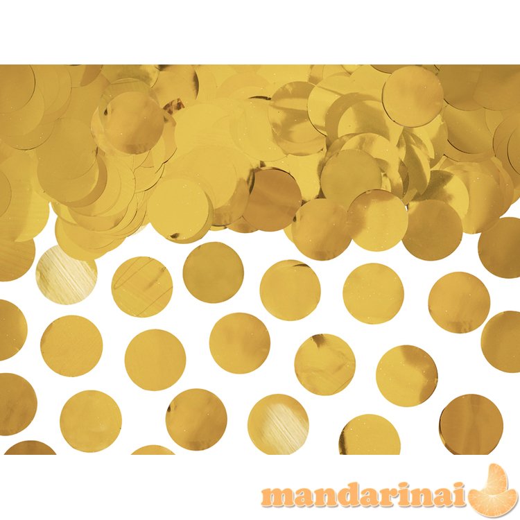 Confetti Circles, gold, 15g