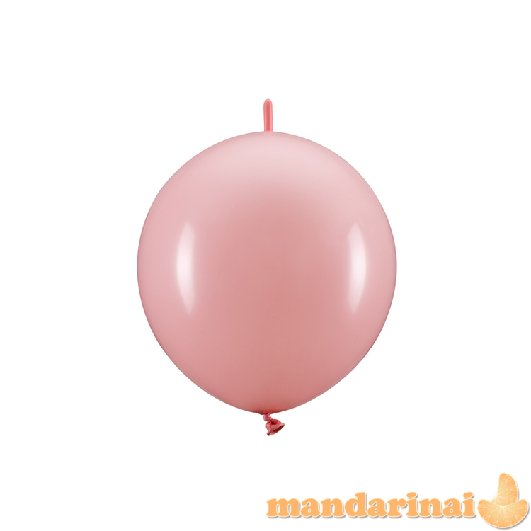 Linking balloons, 33 cm, light pink (1 pkt / 20 pc.)