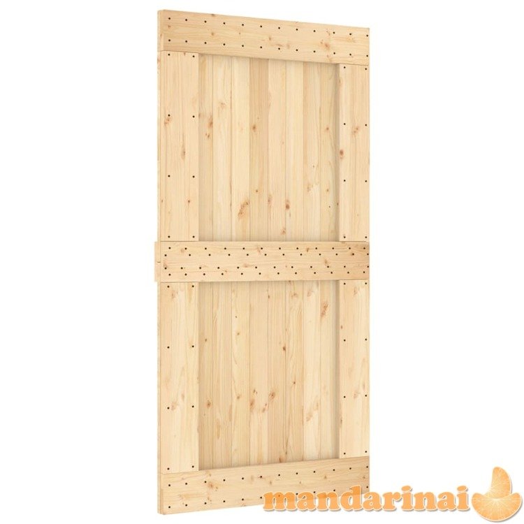 Durys narvik, 100x210cm, pušies medienos masyvas