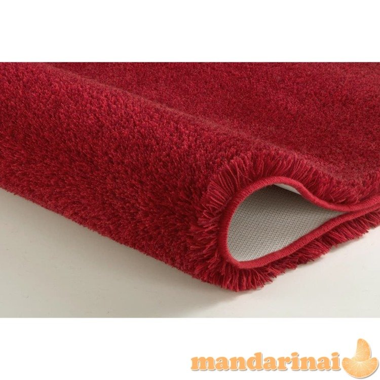Kleine wolke vonios kilimėlis relax, rubino raudonos spalvos, 60x100cm