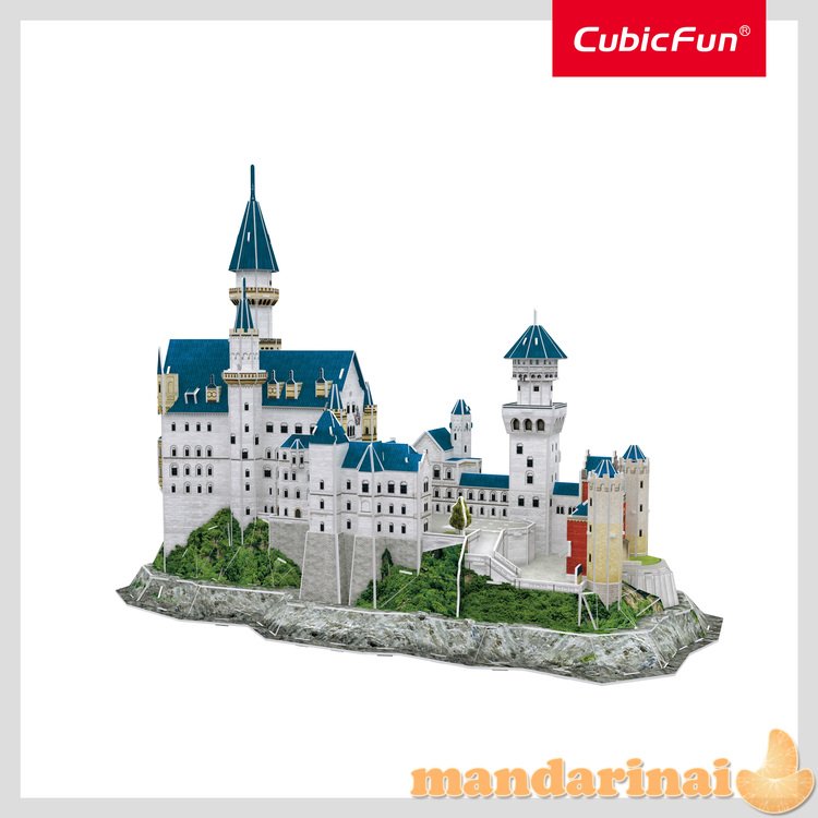 CUBICFUN 3D dėlionė „Neuschwanstein pilis“