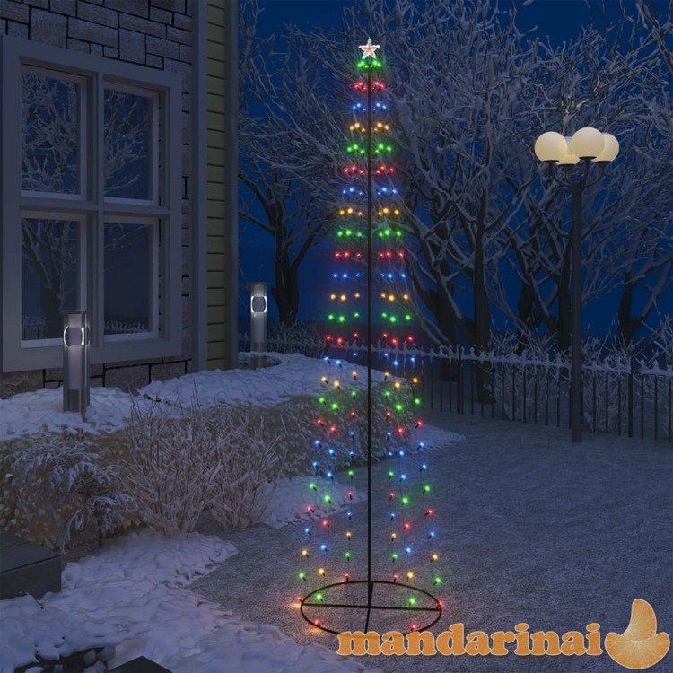 Kalėdų eglutė, 70x240cm, kūgio formos, 136 led lemputės