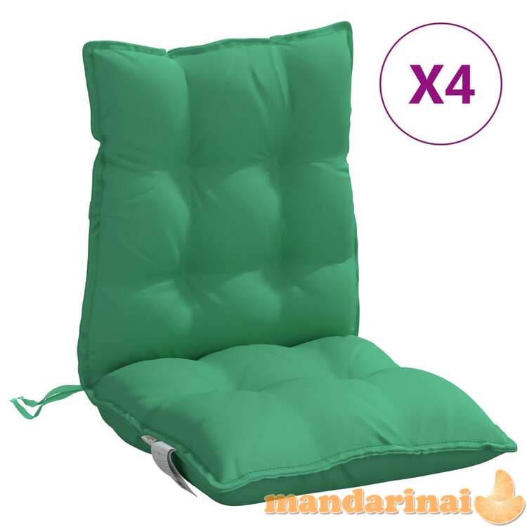 Kėdės pagalvėlės, 4vnt., žalios, oksfordo audinys