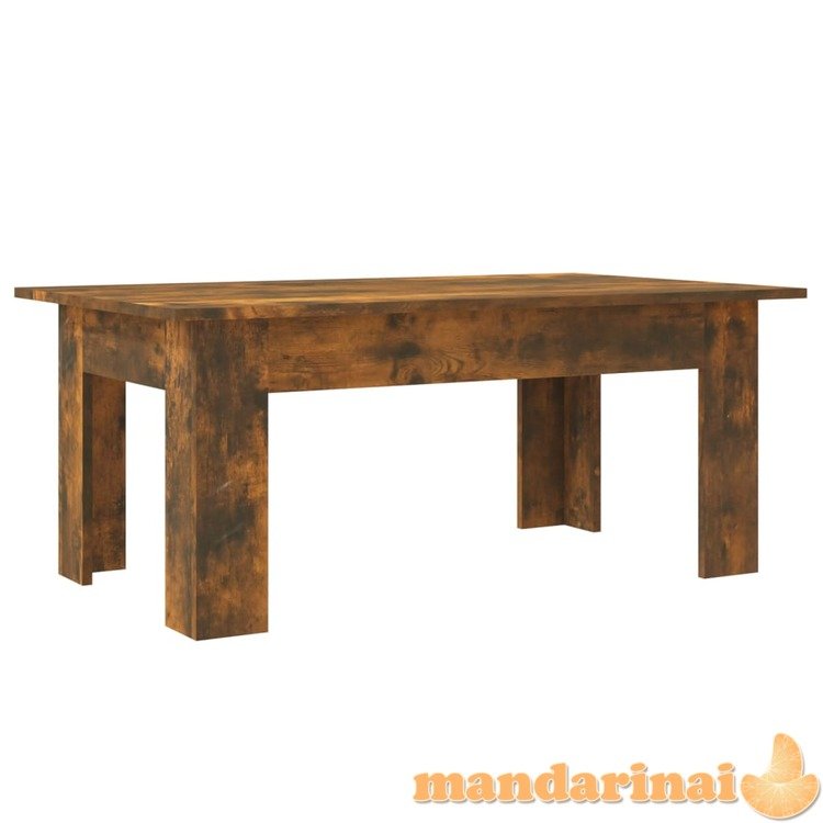 Kavos staliukas, dūminio ąžuolo, 100x60x42cm, apdirbta mediena