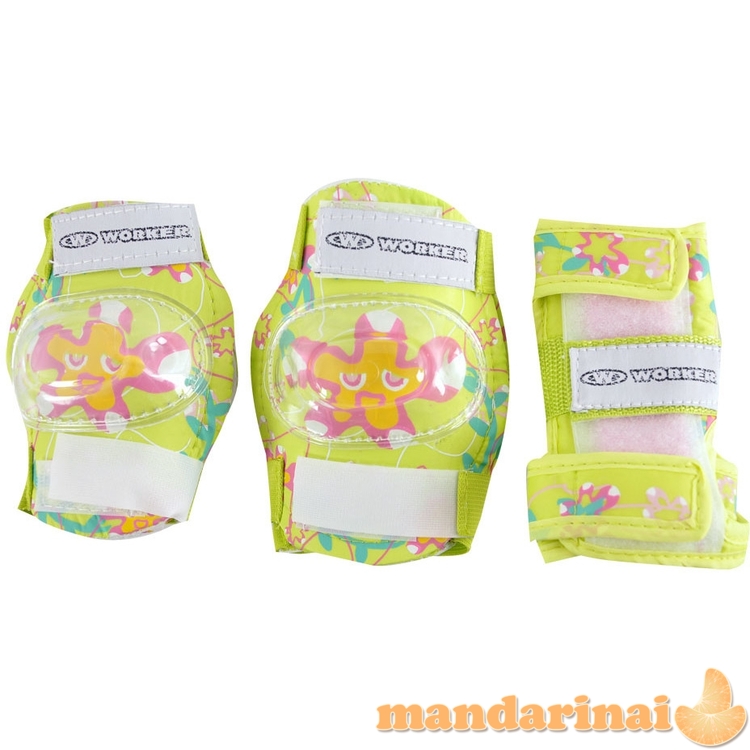 Apsaugų komplektas vaikams Worker Greeny