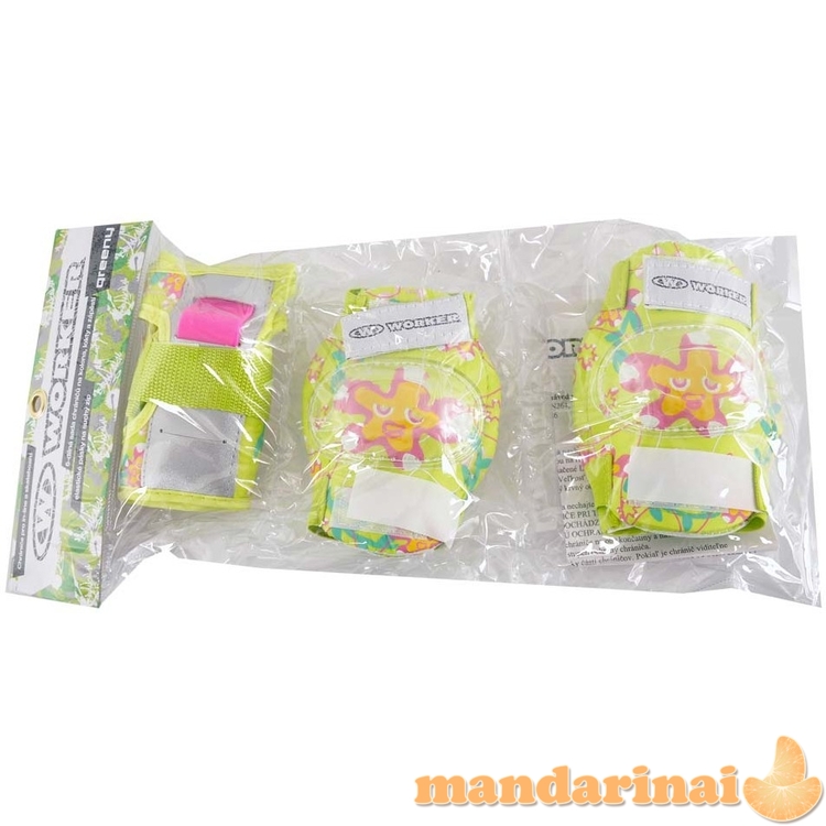 Apsaugų komplektas vaikams Worker Greeny