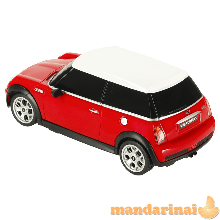 RC automobilis 1:24 MINI COOPERS raudonas