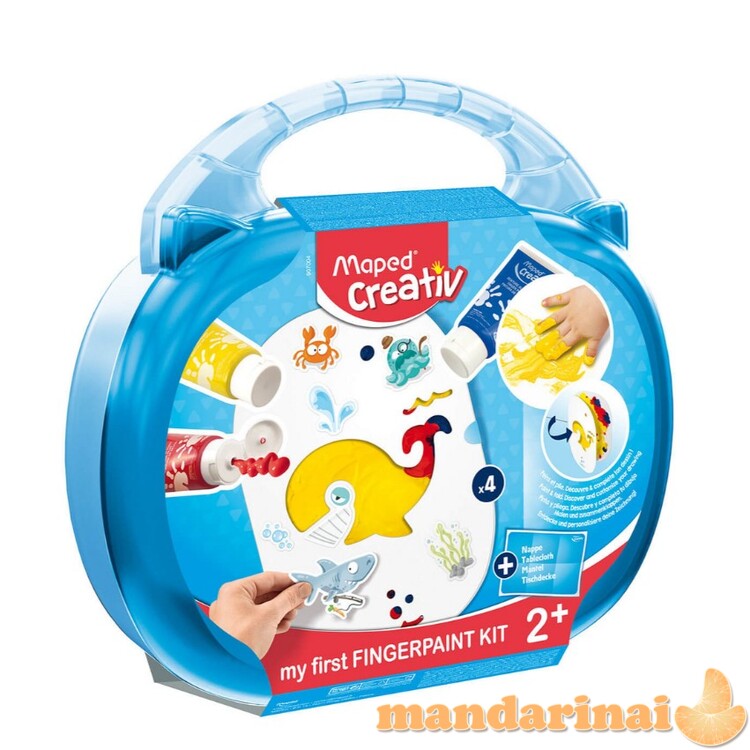 Pirštų dažai dėkle Creative 1