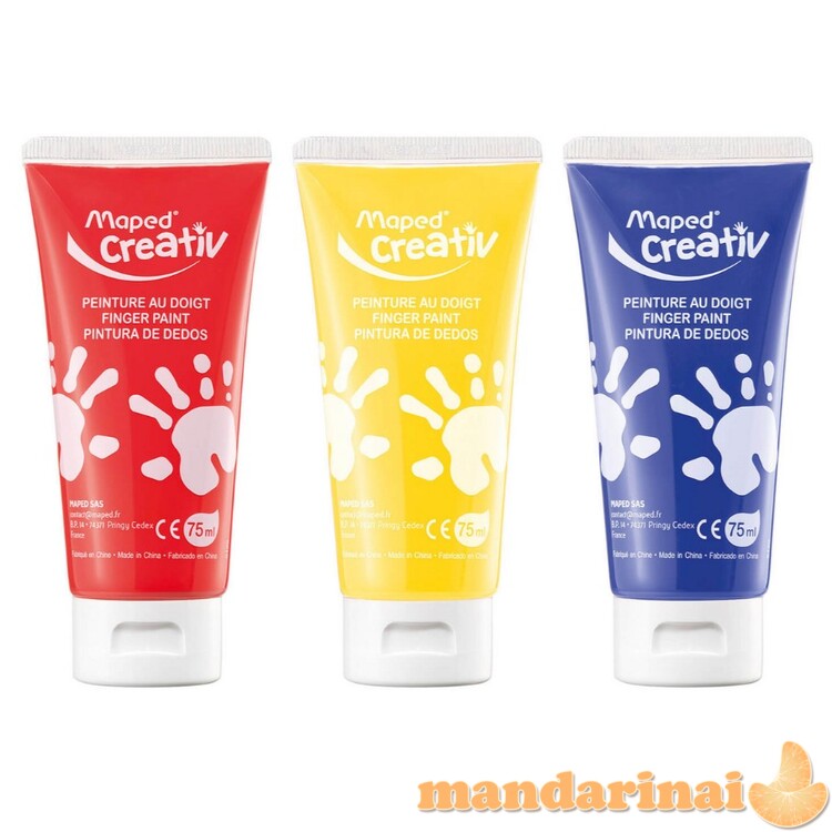 Pirštų dažai dėkle Creative 2