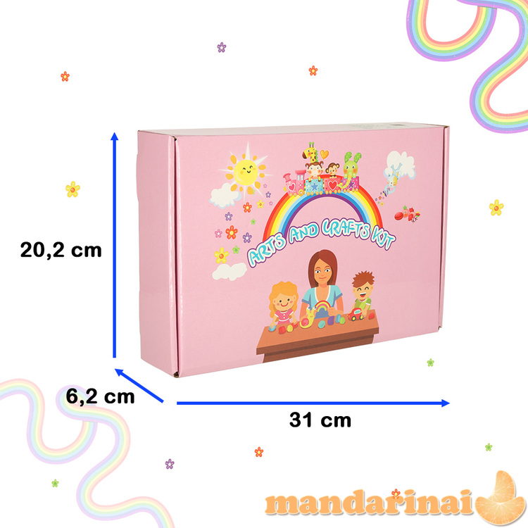 Kūrybinis rankų darbo meno rinkinys vaikams 1200el.