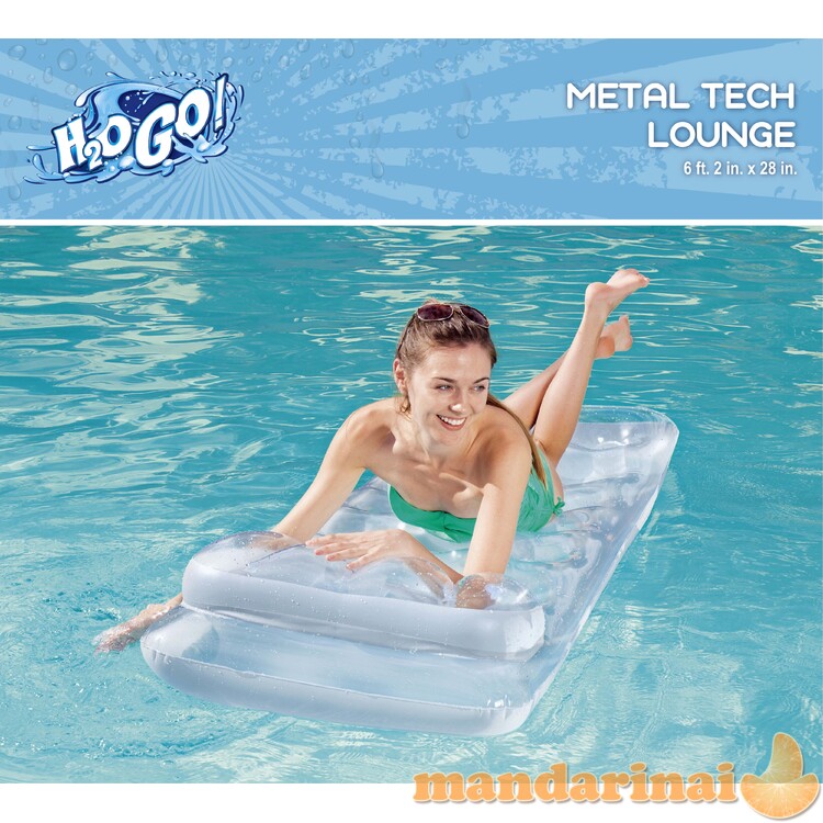 BESTWAY 43024 Pripučiamas čiužinys su pagalvėle 188cm 1