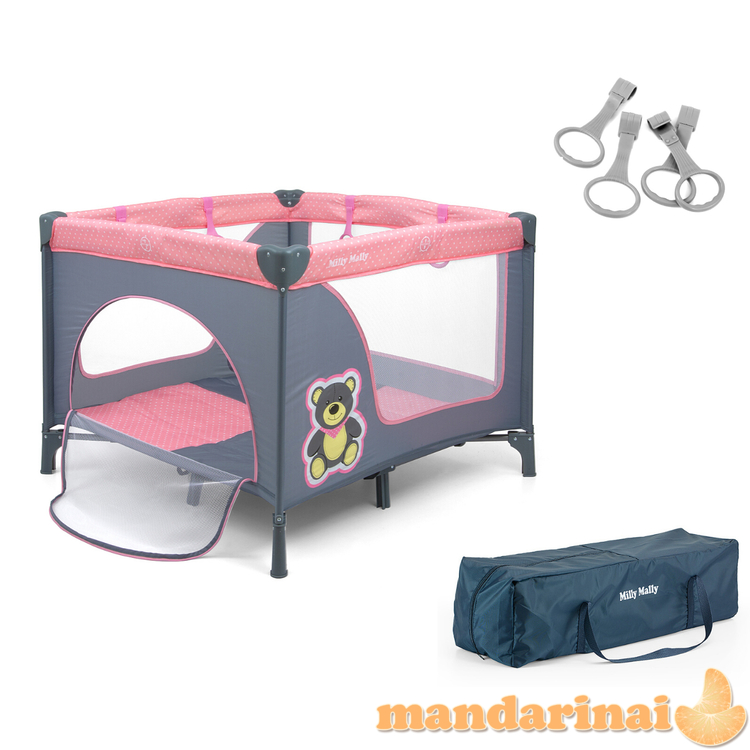 Linksmas Pink Bear maniežas