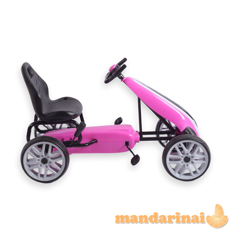 Power Pink pedalinis gokartas 3
