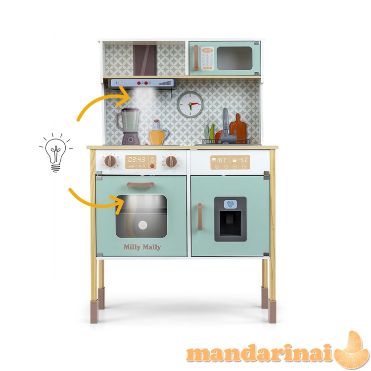 Bjorn medinė virtuvė - Mint