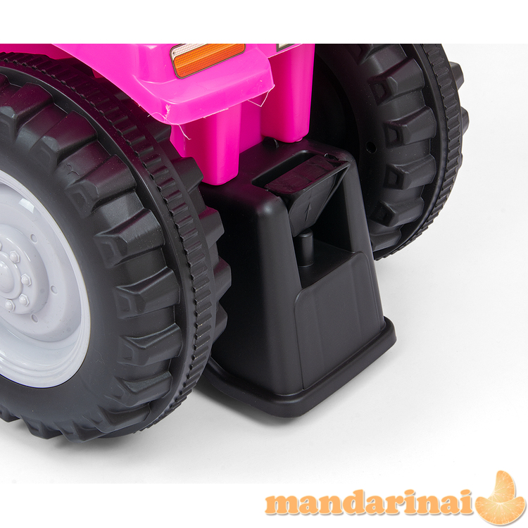 Milly Mally Ride On New Holland T7 Tractor Pink