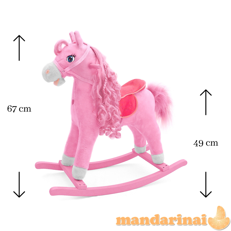 Milly Mally Rocking Horse Princesė Pink